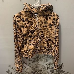 Cheetah Print Juicy Couture Tracksuit Jacket